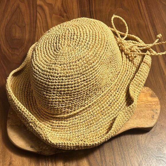 Corroboree Raffia Packable Hat main image 6